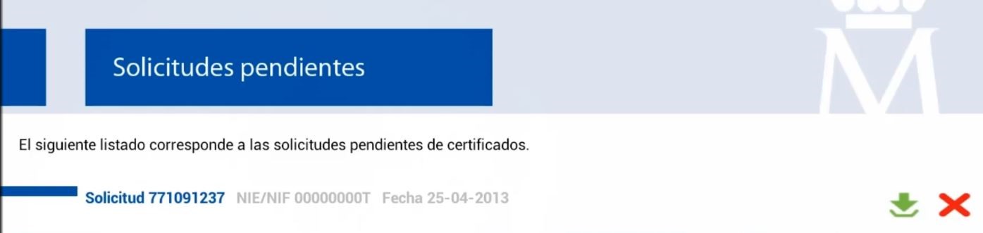 gestion de certificado digital