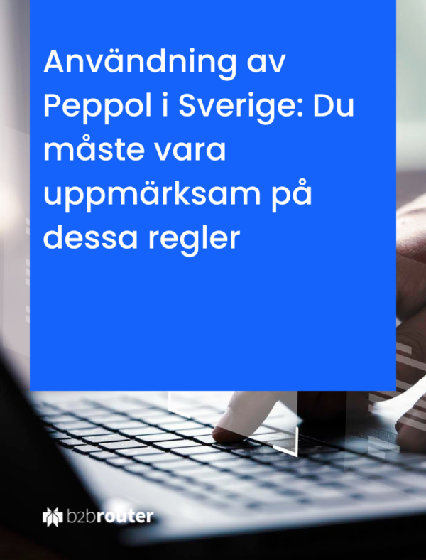 Användning av Peppol i Sverige: Du måste vara uppmärksam på dessa regler